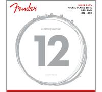 Fender® »SUPER 250'S NICKEL-PLATED STEEL STRINGS« Corde per chitarra elettrica - Ball End - 250H 012/052