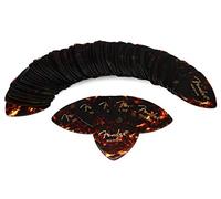 Fender® »346 SHAPE CLASSIC CELLULOID PICKS« Plettri in celluloide - Forma: 346 - Confezione da 72 - Medium - Colore: Tortoise Shell