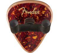 Fender 351 Appendichitarra da Muro, Acustica Elettrica Basso, Tartarugato | Supporto iconico a forma di plettro, supporto per il manico con bloccaggio automatico, decorazione per home studio