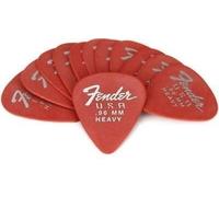 Fender Dura-Tone Guitar Picks 351 Shape, .96, Fiesta Red, 12-Pack