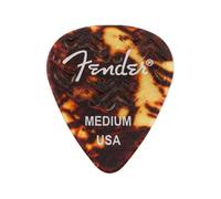 Fender Plettri per chitarra a lunghezza d'onda, forma 351, guscio di tartaruga, medio, confezione da 6