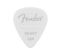 Fender 351 Grip White Picks Extra Heavy
