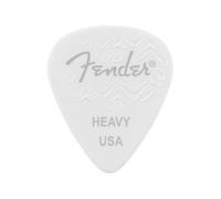 Fender 351 Grip White Picks Heavy