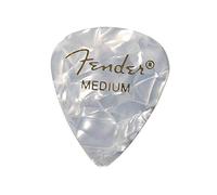 Fender 351 Plettri Shape Premium (Confezione da 12), Bianchi
