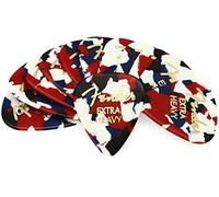 Fender Plettri Forma 351 Classic - Celluloide - Confetti - Confezione 12 - Extra Heavy