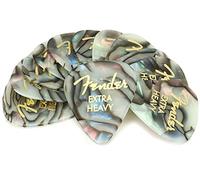 Fender® »351 SHAPE CLASSIC PICKS« Plettri in celluloide - Forma: 351-12 Pezzi - X-Heavy - Colore: Abalone