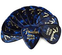 Fender® »351 SHAPE CLASSIC PICKS« Plettri in celluloide - Forma: 351-12 Pezzi - X-Heavy - Colore: Blue Moto