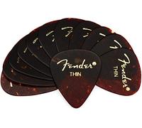 Fender 351 Shape Classic Thin Celluloide, 12 pezzi, Shell per chitarra elettrica, chitarra acustica, mandolino e basso