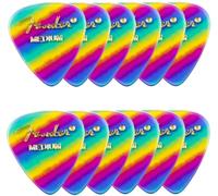 Fender 351 Shape Premium M 12 Rainbow Plettro