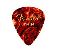 Fender 351 Shape Classic Thin Celluloide, 12 pezzi, Shell per chitarra elettrica, chitarra acustica, mandolino e basso
