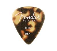Fender Tortuga 351 Plettri per Chitarra - Thin (Pacco da 6 Pz.)