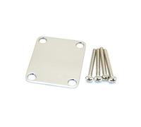 Placca Di Manico Fender Originale, per Chitarra E Bassa, senza Logo, Cromate