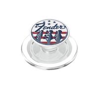 Fender 4th Of July Americana Guitar Stars & Stripes Logo PopSockets PopGrip per MagSafe