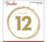 Fender Bronze 12-52 Corde Chitarra Acustica