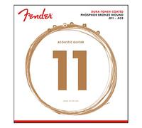 Fender 860CL Phosphor Bronze Acoustic Guitar Strings Dura-Tone® Coated 11-52