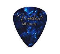 Fender Accessories - Plettri per chitarra, Moto Style, confezione da 12 M Blu