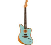 Fender Acoustasonic Player Jazzmaster Ice Blue Chitarra Semiacustica