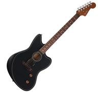 Fender Acoustasonic Standard Jazzmaster Black Chitarra Acustica Elettrificata...