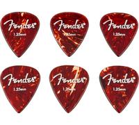 Fender Aero Acrylic Picks 1.25mm 6 Plettri tartarugati in termoplastica acrilica