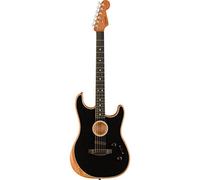 Fender AM Acoustasonic Stratocaster Black - Chitarra acustica