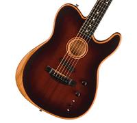 Fender American Acoustasonic All-Mahogany EB Bourbon Burst - Acoustic Guitar