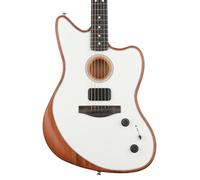 Fender American Acoustasonic Jazzmaster (Arctic White) - Acoustic Guitar