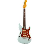 Fender American Professional II Stratocaster Thinline RW Transparent Daphne Blue