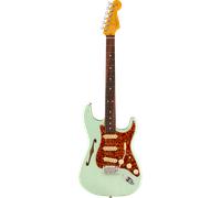 Fender American Professional II Stratocaster Thinline RW Transparent Surf Green