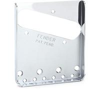 Fender American Vintage Bridge Plate Tele 3 Selle, Cromato | Ricambio originale Fender, piastra ponte 3 selle, finitura cromata, upgrade vintage, compatibile Tele, chitarra elettrica