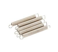 Fender American Vintage Molle Tremolo Stratocaster Nickel 5 Pezzi | Set di 5 molle a griffe nichelate, compatibili con Stratocaster American Vintage Series e Custom Shop