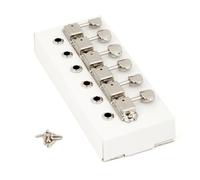 Fender® »AMERICAN VINTAGE STRAT®/TELE® TUNING MACHINES« Set di Meccaniche per Chitarra Elettrica- Ratio 15:1-6-Si. - Colore: Nichelato