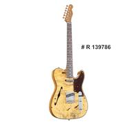 Fender Artisan Buckeye Double Esquire Aged Natural #R139786 - Chitarra elettrica personalizzata