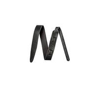 Fender Artisan Tracolla Chitarra in Pelle Nera, 5 cm | Pelle premium, larga 5 cm, per chitarra elettrica & acustica, professionale, regolabile, resistente, stile classico