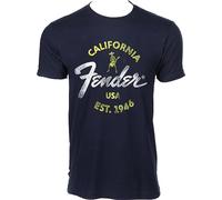 Fender® Baja Blue T-Shirt, Blue, S