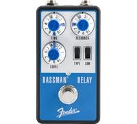 Fender Bassman Delay Pedale Effetti Analogico per Chitarra & Basso | Delay analogico professionale, per chitarra elettrica & basso, tono vintage Bassman, controlli intuitivi, pedalboard pro