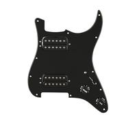 Fender Battipenna Strat® precablato, Quadra Tap™ HH, nero 11 fori PG