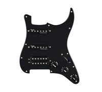 Fender Battipenna Strat® precablato, Quadra Tap™/Ultra Noiseless™ HSS, nero 11 fori PG