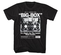 Fender - Big Box - American Classics - T-Shirt Nero Solido Manica Corta Adulto