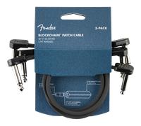 Fender Blockchain 12" Patch Cable 3-pack Angle/Angle
