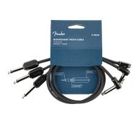 Fender Blockchain 16" Patch Cable 3-pack Straight/Angled