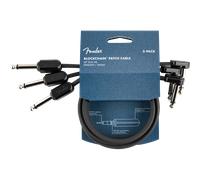 Fender Blockchain 24" Patch Cable 3-pack Straight/Angle