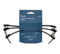 Fender Blockchain 6" Patch Cable 3-pack Angle/Angle