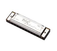 Fender Blues Deluxe Armonica Diatonica Blues 10 Fori Chiave di F | Armonica diatonica blues, 10 fori, coperture cromate in nichel, custodia inclusa, ideale per principianti e blues
