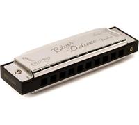 Fender Blues Deluxe - Armonica Diatonica in Do (C), 10 Fori, Copertura Cromata i