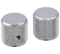 Fender Telecaster/Precision Bass Knurled Chrome Manopola di controllo