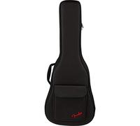 Fender Busker Softcase Gigbag Chitarra Acustica Dreadnought, Nero | Custodia morbida imbottita 25mm, borsa trasporto chitarra acustica dreadnought, protezione leggera, tracolla regolabile