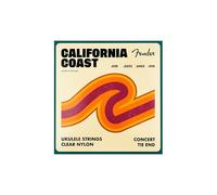 Fender CALIFORNIA COAST CONCERT UKULELE STRINGS Corde per Concert Ukulele - Tie End - GCEA