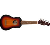 Fender California Coast Venice - Ukulele soprano con tastiera in noce - 2 colori sunburst
