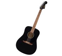 Fender California Debut Redondo Dreadnought Acoustic Guitar, Spruce Top, Black Pickguard, Black