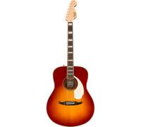 Fender Palomino Vintage Sienna Sunburst OV Aged White Pickguard Electro-Acoustic Guitar with Case